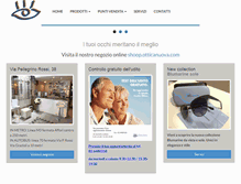 Tablet Screenshot of otticanuova.com